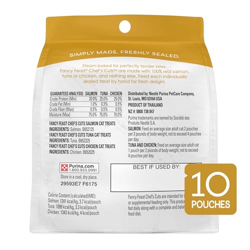 Fancy Feast saumon – saveur marine naturelle et appétente.