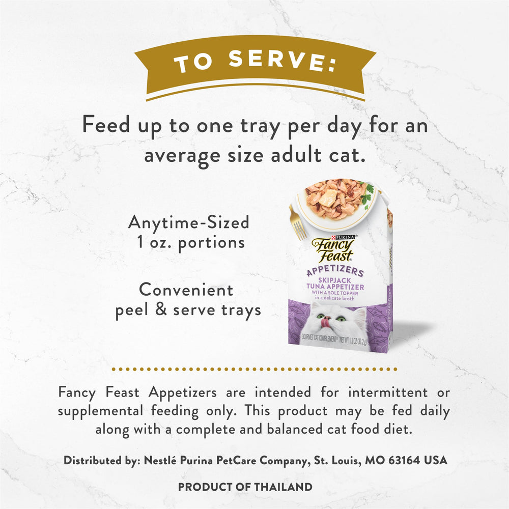 Fancy Feast saveur Poisson des océans avec crevettes, bouchées appétissantes