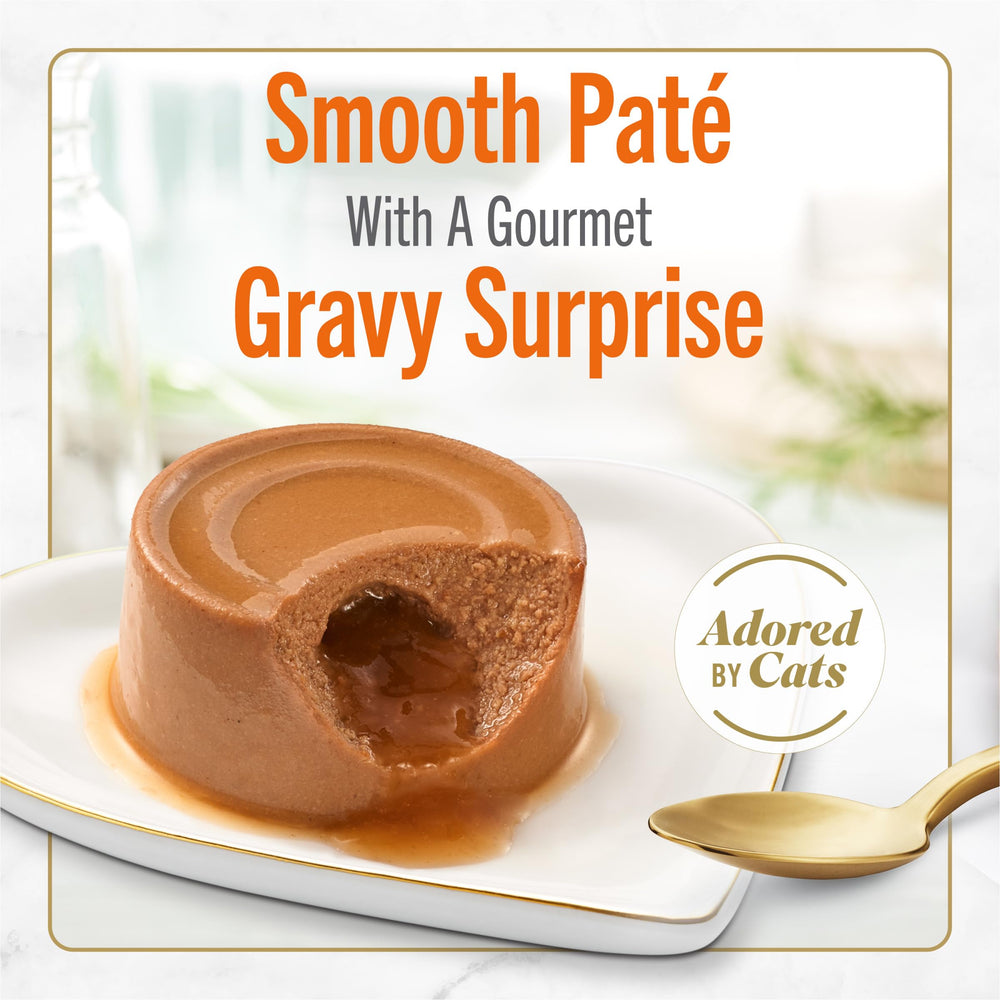 Savory Centers Pate Poulet – pâte lisse et jus gourmet au centre pour chat