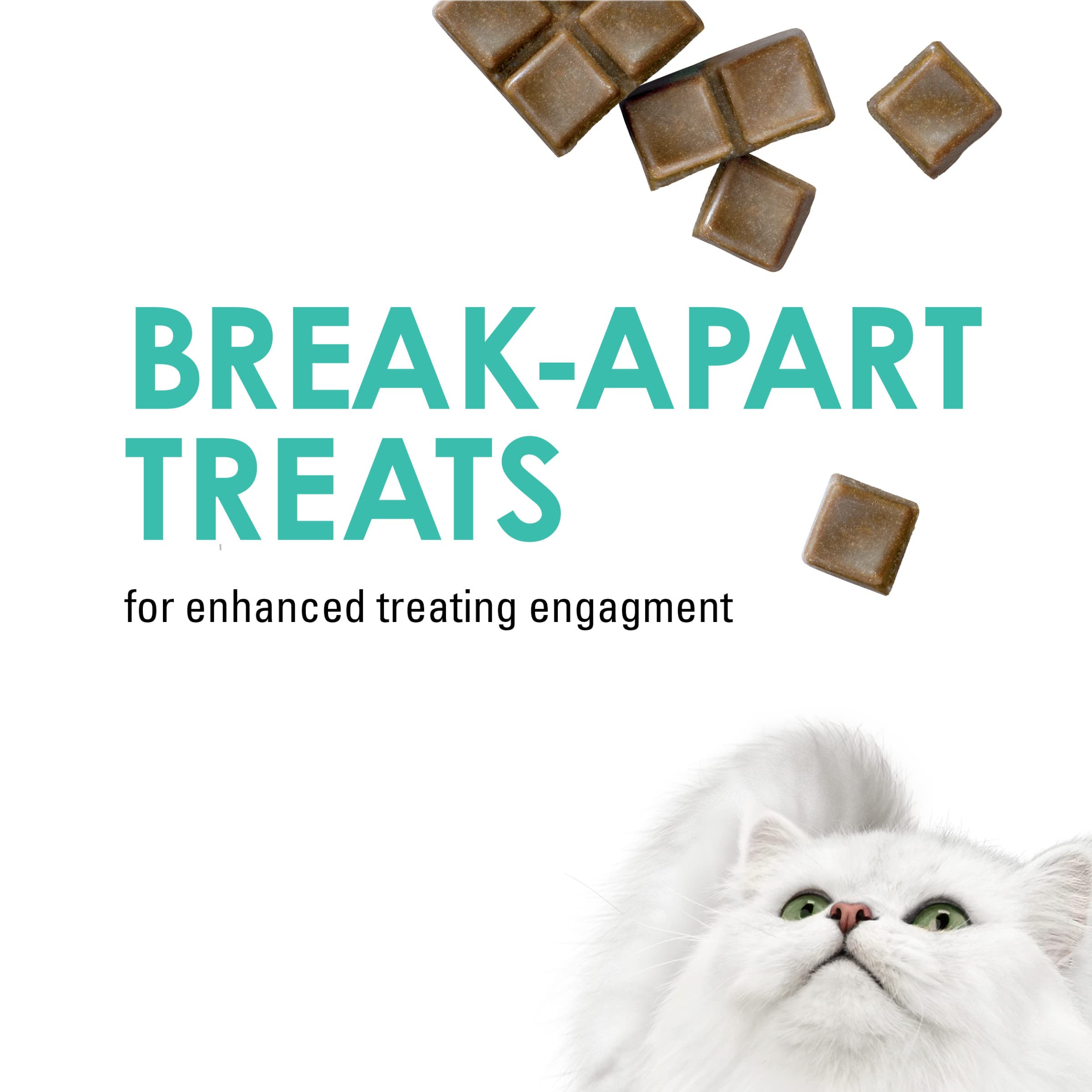 Morceaux séparés Fancy Feast Savory Cravings Thon pour snacks personnalisables.