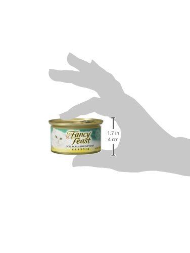 Fancy Feast Seafood Classic Pate, étiquette et ingrédients de qualité pour varier les dîners.