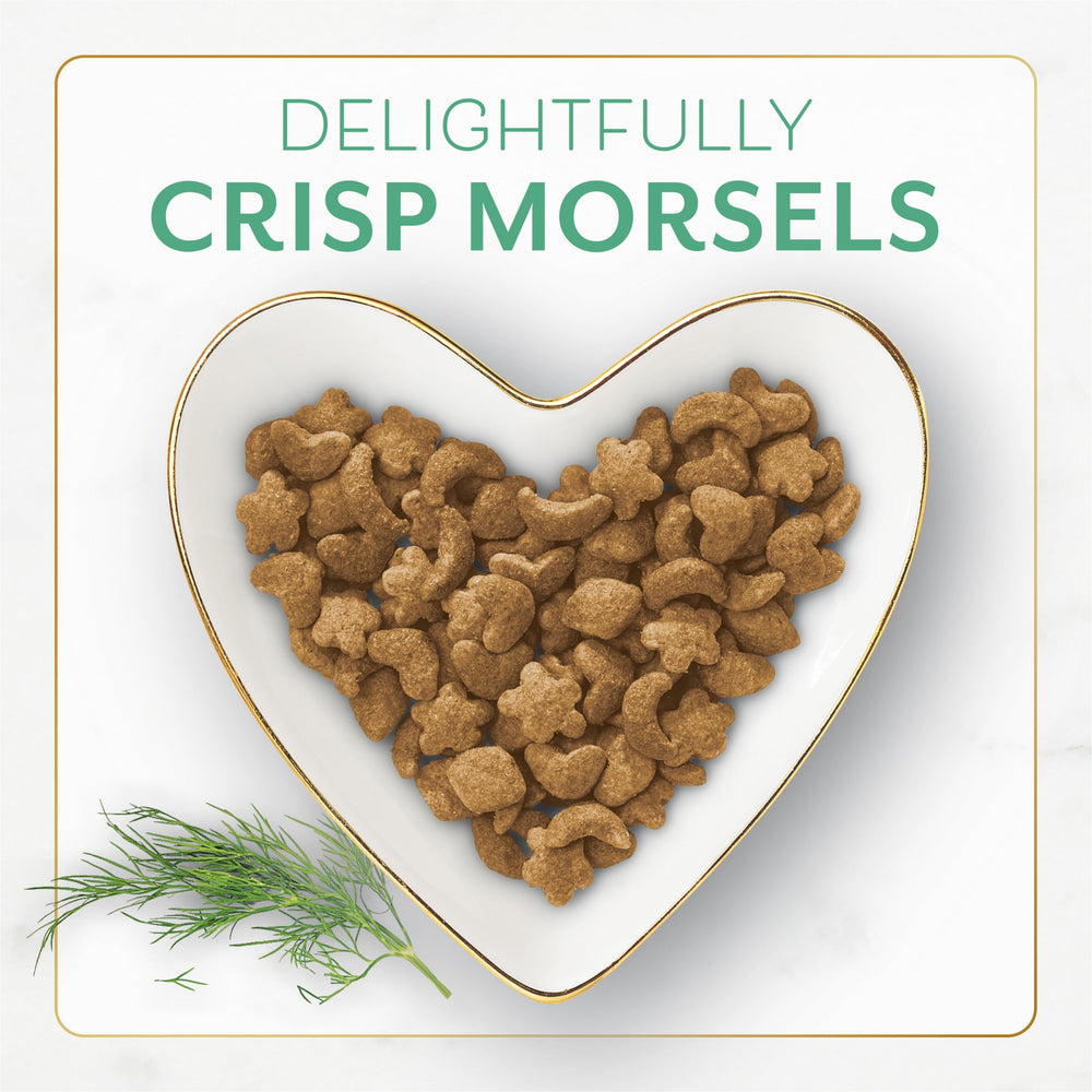 Fancy Feast morceaux croustillants et texture croquante pour chats.