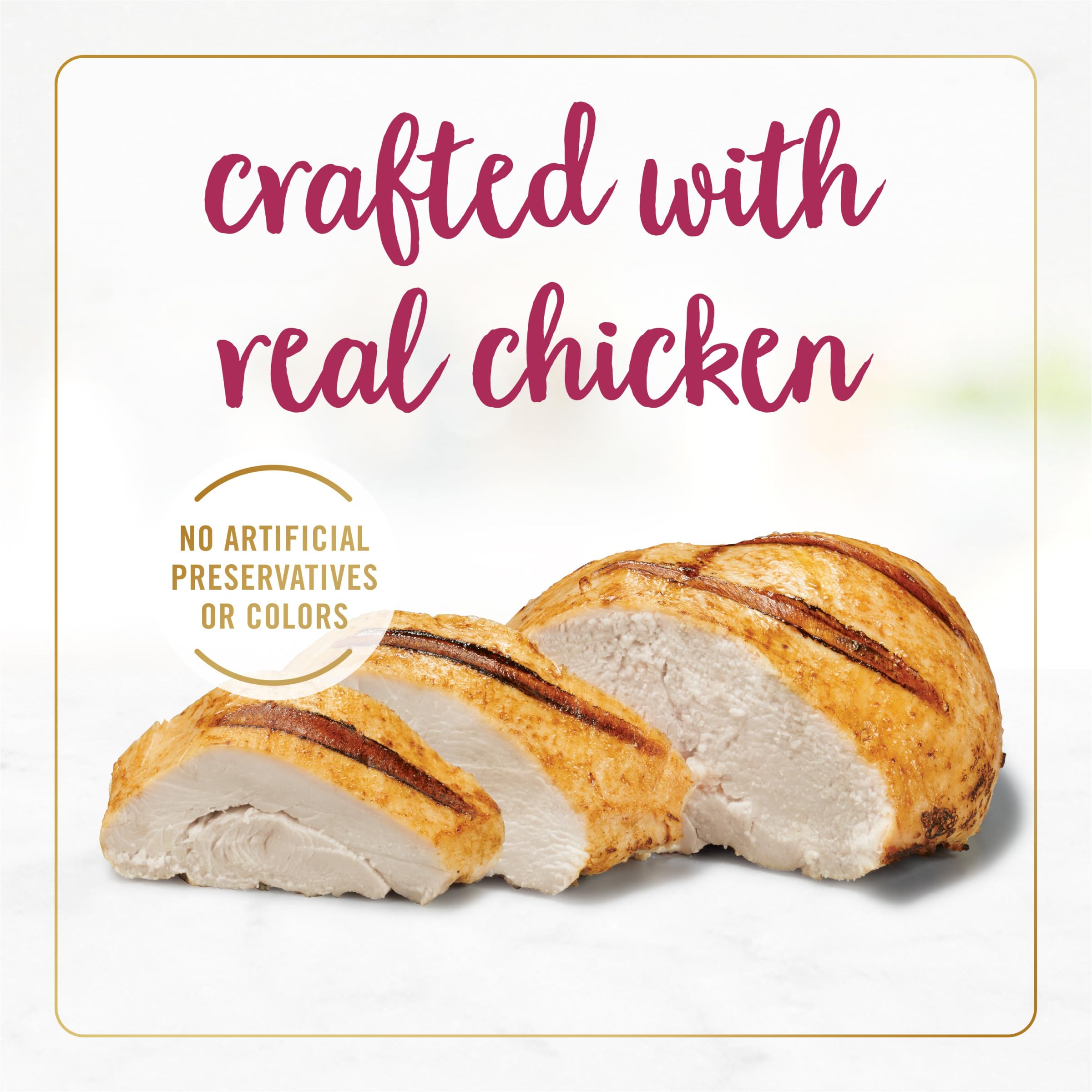 Pack de 24 boîtes Fancy Feast Senior Pâté Poulet