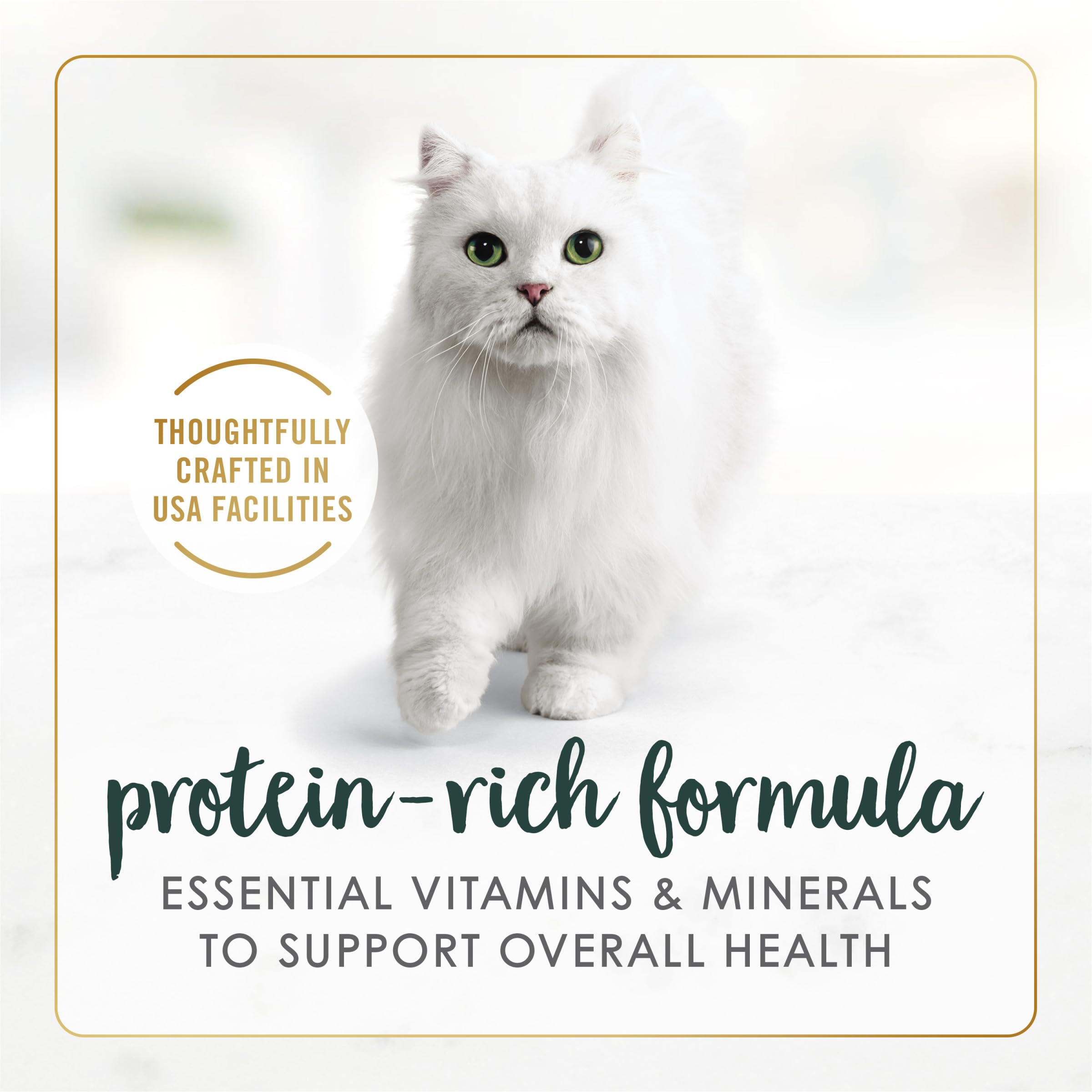 Fancy Feast Senior Poulet en jus Mince: emballage pratique pour les repas quotidiens.