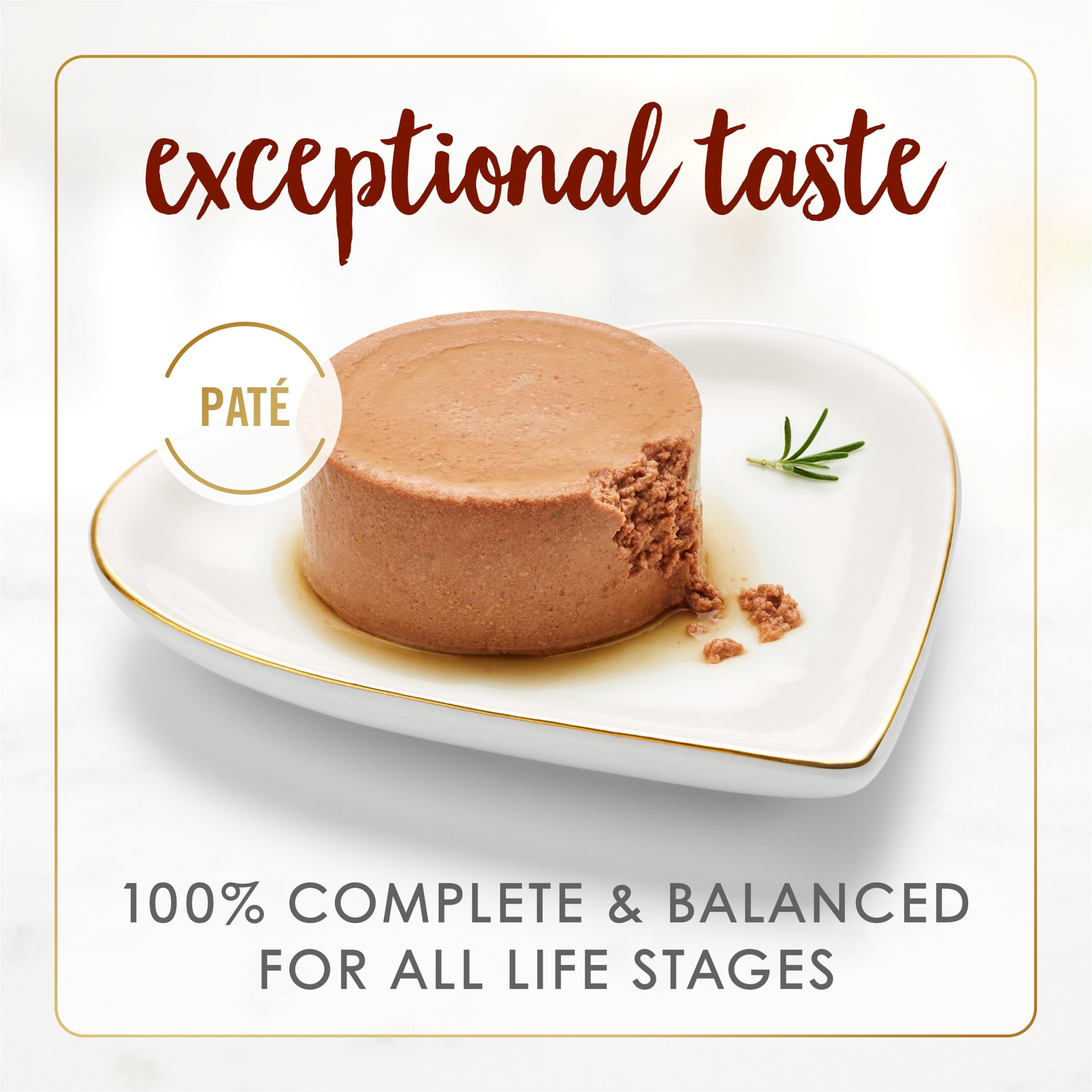 Fancy Feast Tender Beef Pâté – boîte ouverte prête à servir, portion gourmande.