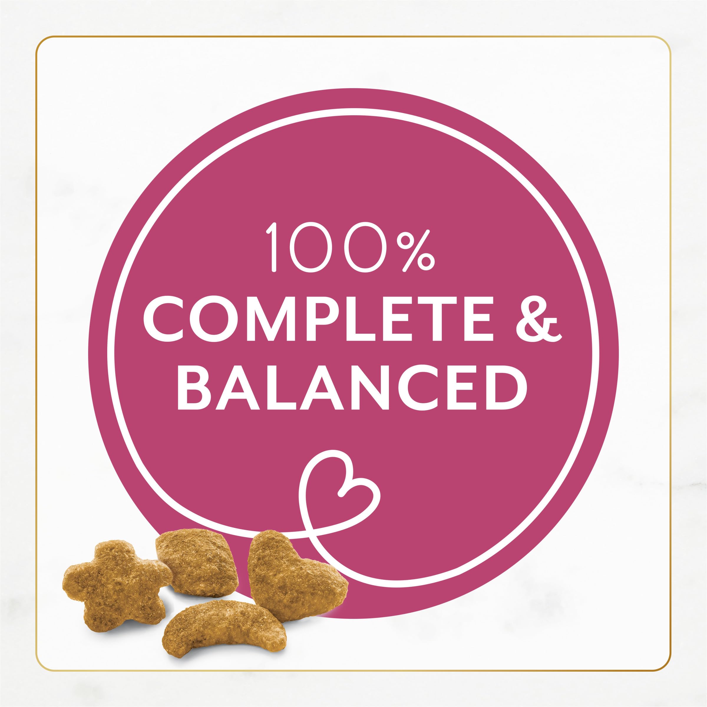 Texture croquante des croquettes Fancy Feast prêtant une sensation agréable en bouche.