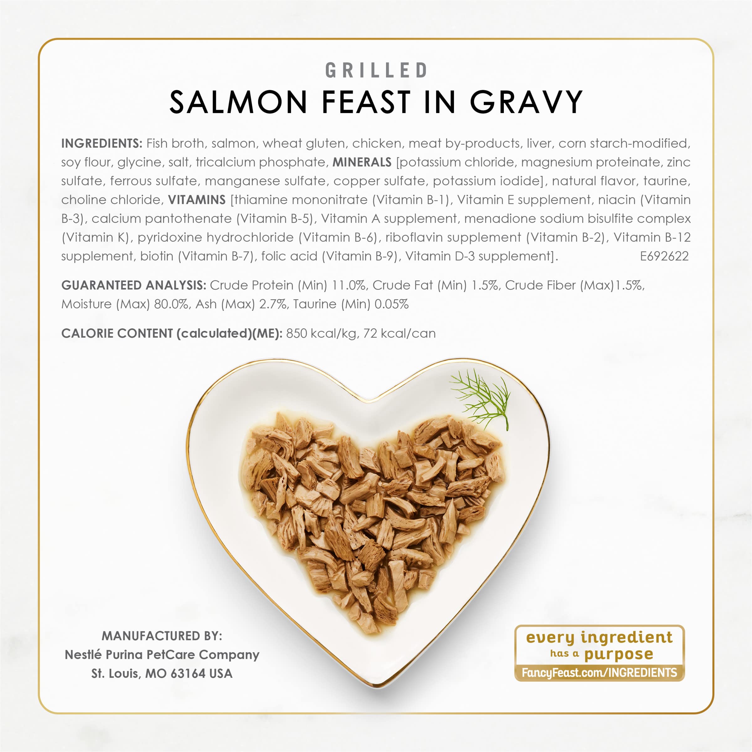 Fancy Feast – Vitamines et minéraux essentiels au quotidien