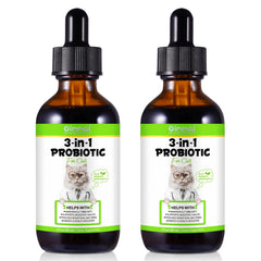 FANGCUN Probiotiques pour Chats – Bouteille 60ml, soutien digestif quotidien.
