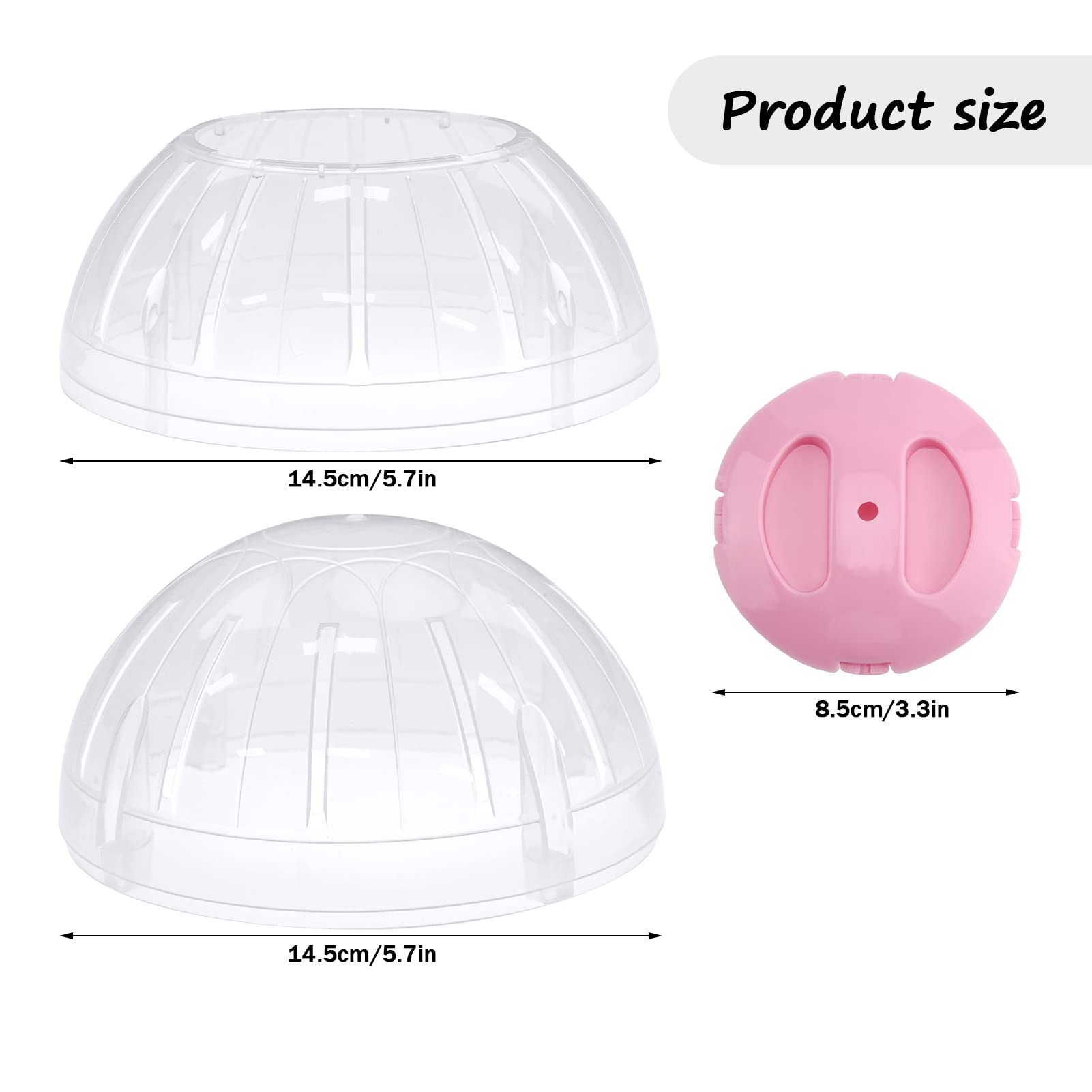 Balle FANKUTOYS avec trous de ventilation pour une respiration confortable.