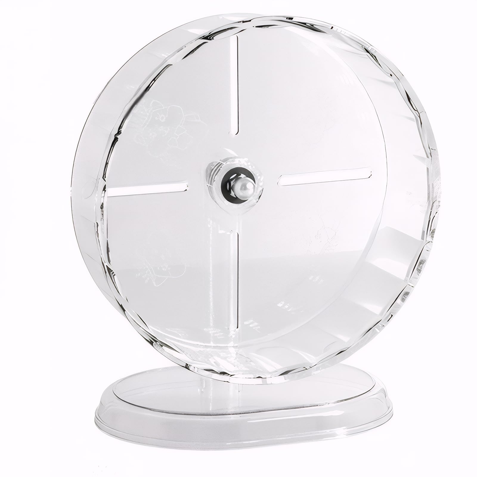 Roue silencieuse Fanlahmtasy de 9,5 pouces, exercice discret pour hamster syrien.