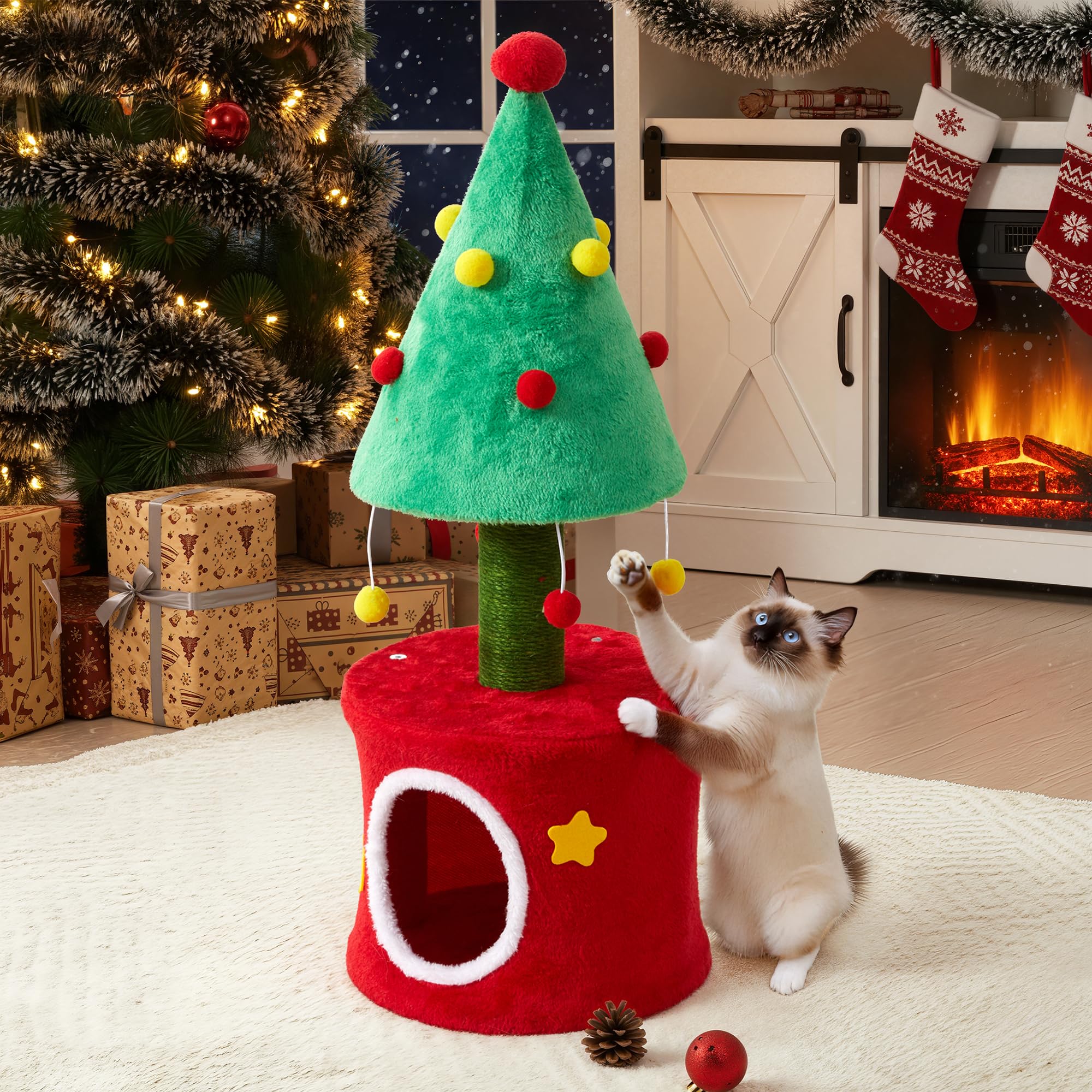 Montage simple et cadeau idéal pour amoureux des chats.