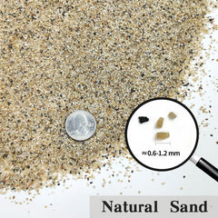 Sable FANTIAN pour bac Betta, fond naturel et esthétique.