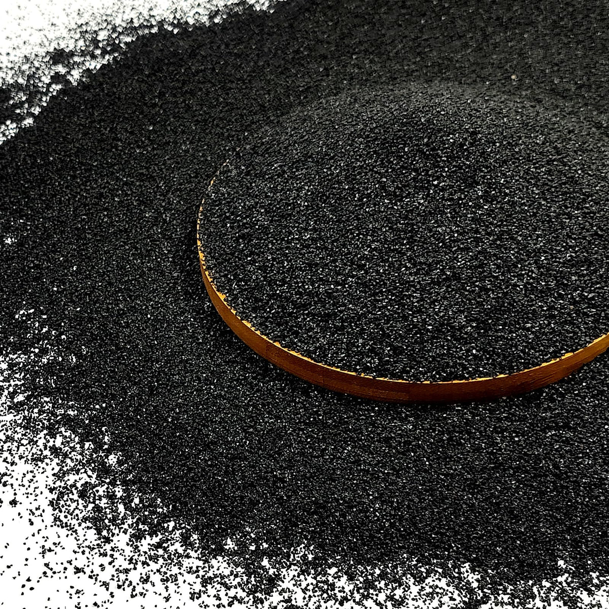 Sable noir FANTIAN pour aquarium, gravier fin qui met les poissons en valeur