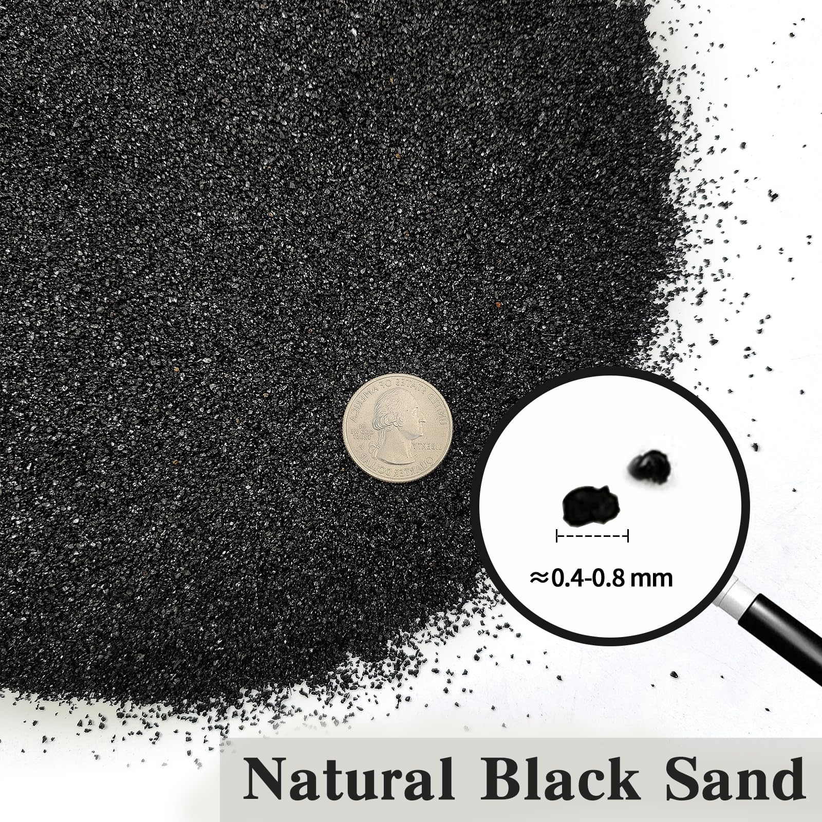 Préparation rinçage sable FANTIAN avant utilisation en aquarium