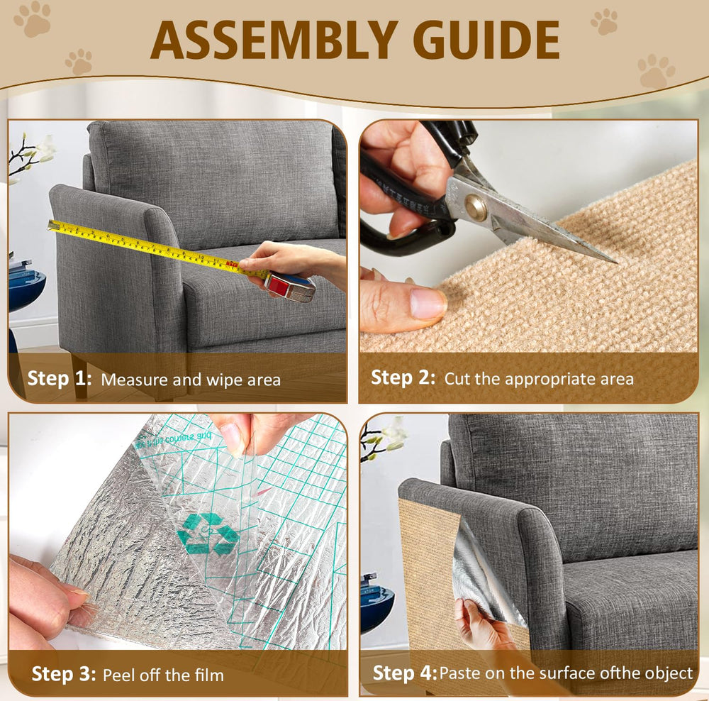 Farhming découpe diy beige: ajustement personnalisé facile.