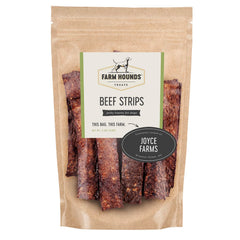 Friandises Farm Hounds Bœuf, emballage visible, prêt pour l'entraînement.