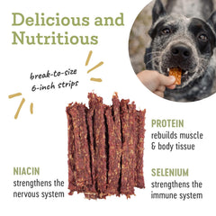 Farm Hounds Boars Strips - portions coupées, pratique pour casser facilement.