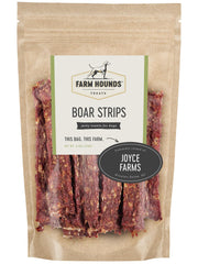 Farm Hounds Boars Strips - tranches fines, parfaites pour l'entraînement et les récompenses.