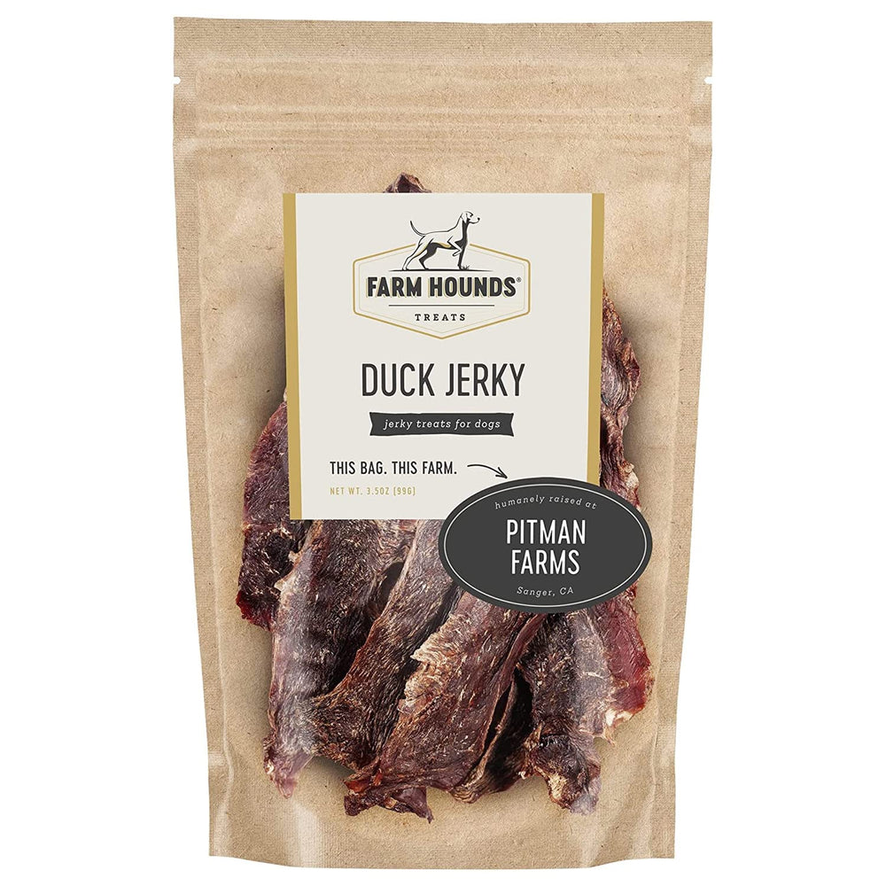 Friandise de canard Farm Hounds en emballage pratique pour chiens