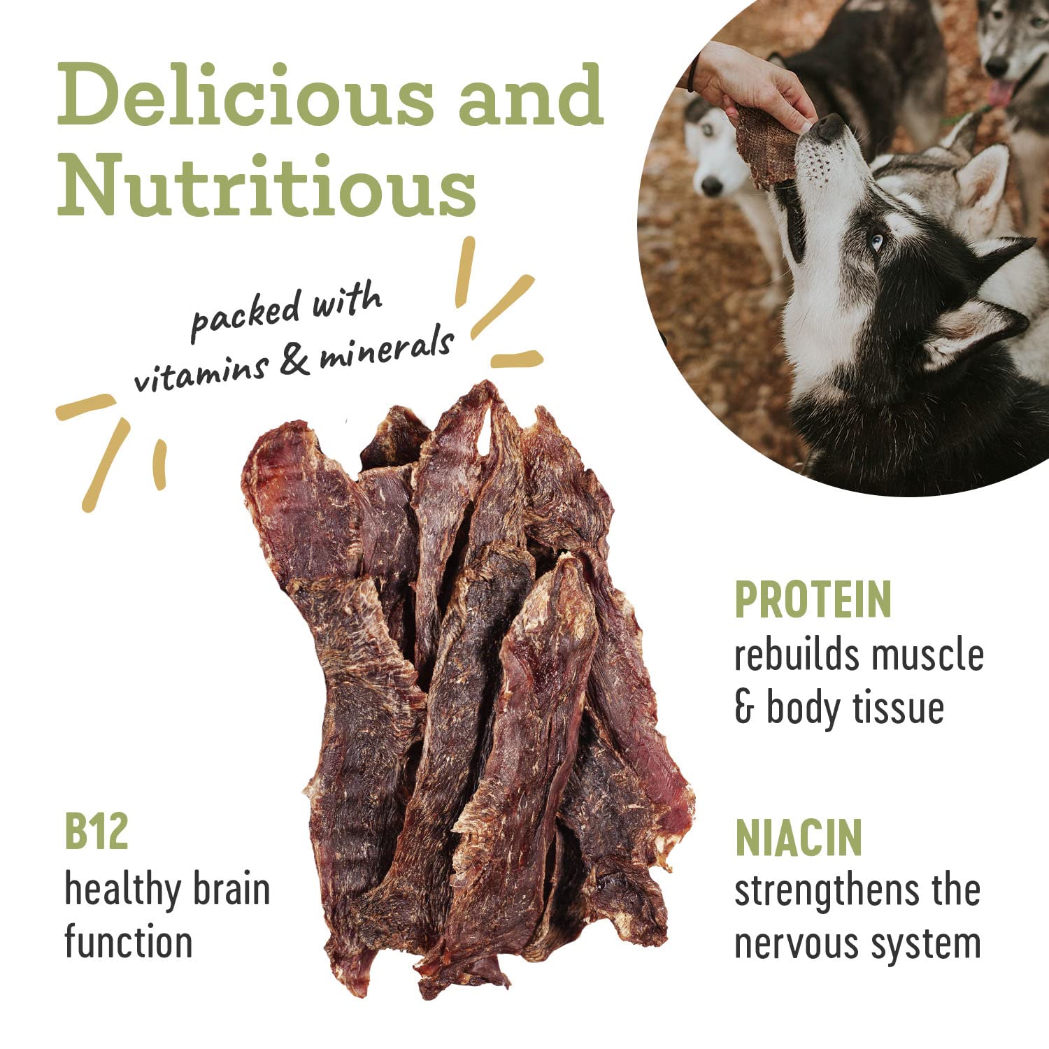 Portion adaptée Farm Hounds idéale pour doser pendant l’entraînement