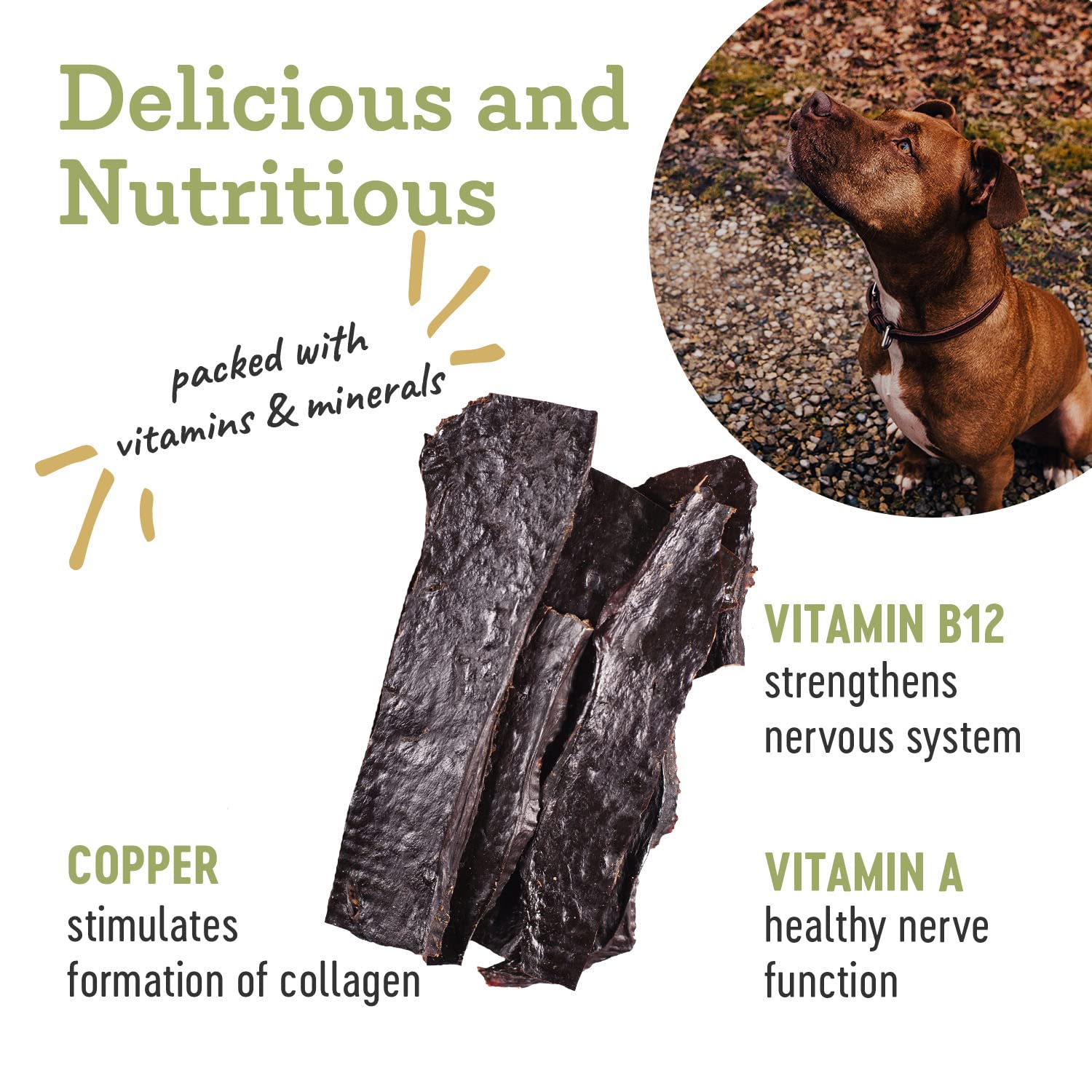 Farm Hounds elements-nutritionnels-foie: vitamines et minéraux présents pour le quotidien