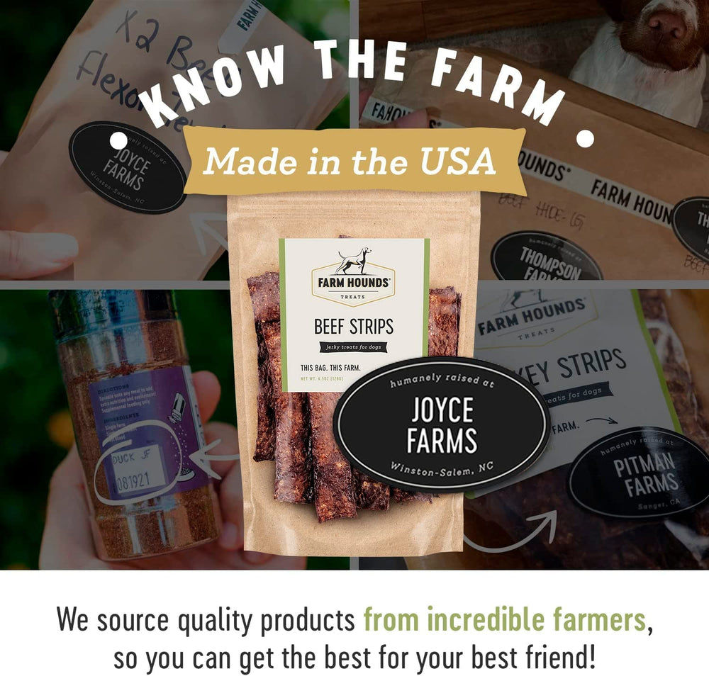 Ingrédients naturels Farm Hounds sans sels ni additifs