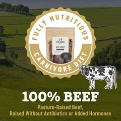 Farm Hounds Jerky Boeuf - Emballage pratique, conserve la fraîcheur pour petites portions.