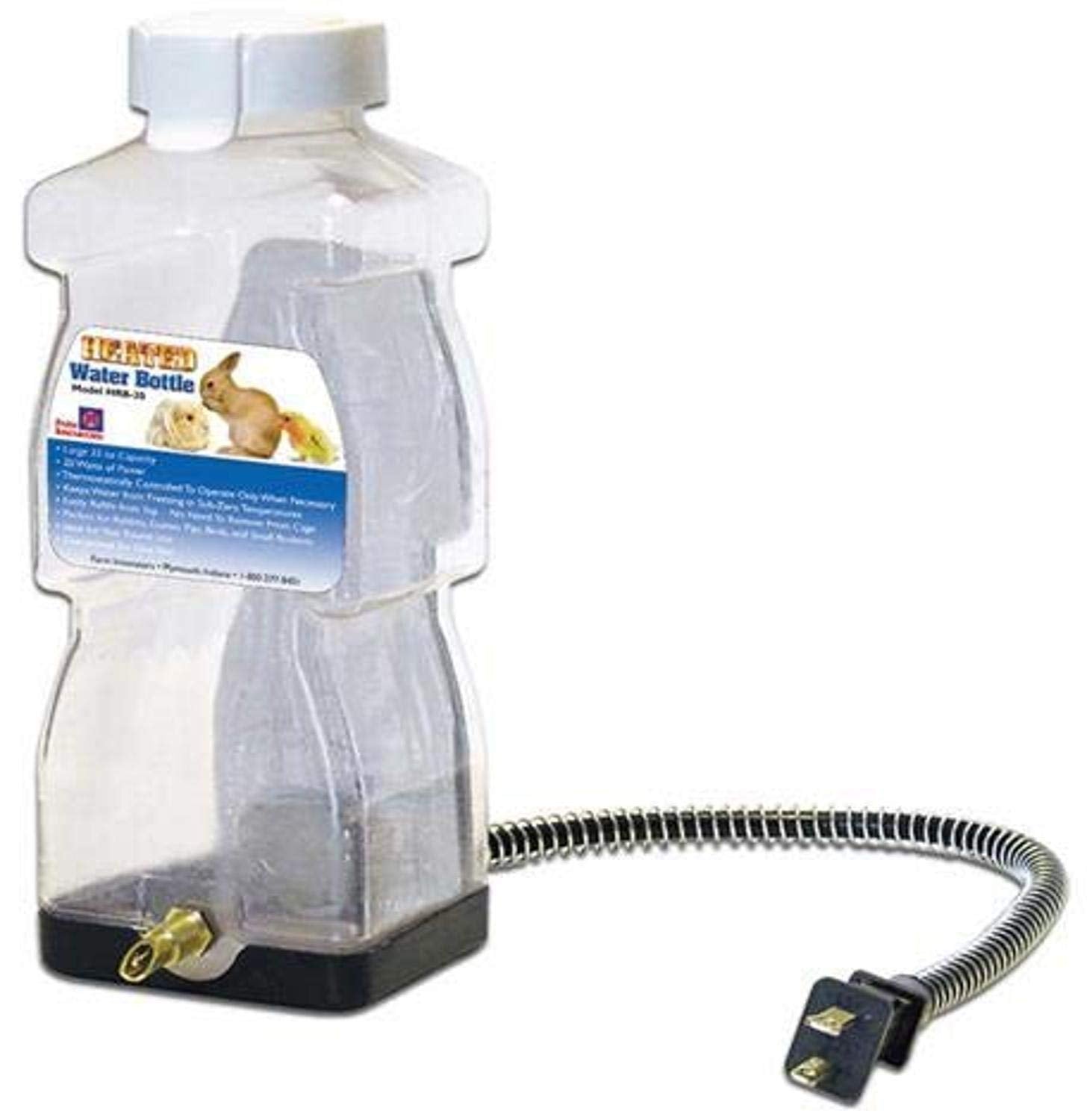 HRB-20 Farm Innovators: bouteille-eau-chauffante-32oz-lapins, évite le gel.