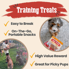 Farm To Pet friandises à la dinde, ingrédient unique et sans additifs pour chiens.