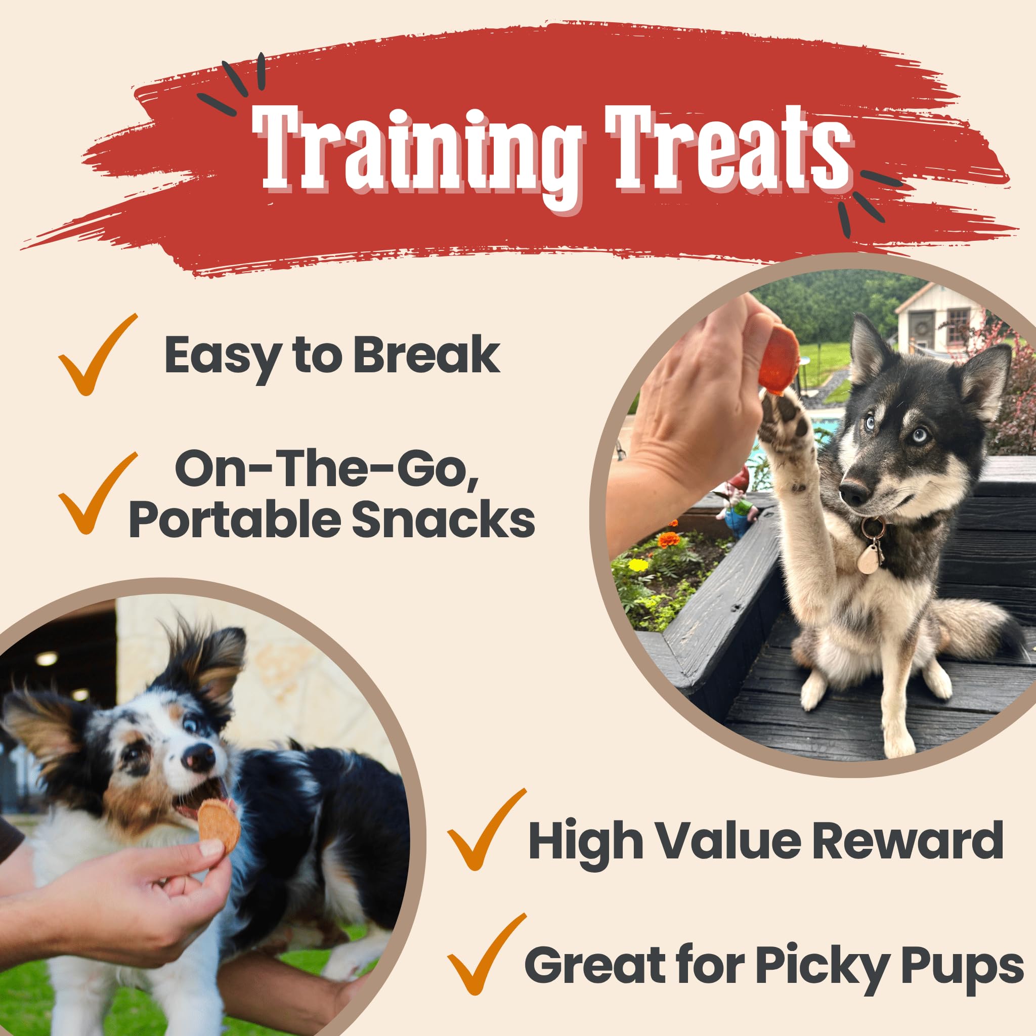 Farm To Pet portions sans additifs, idéale pour chiens de toutes tailles.