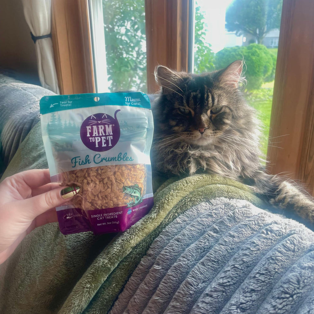Farm To Pet friandise poisson walleye - soutien potentiel pour des dents saines