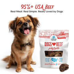 Farmland Traditions – ingrédients simples (3) pour friandises boeuf jerky, sans additifs artificiels.