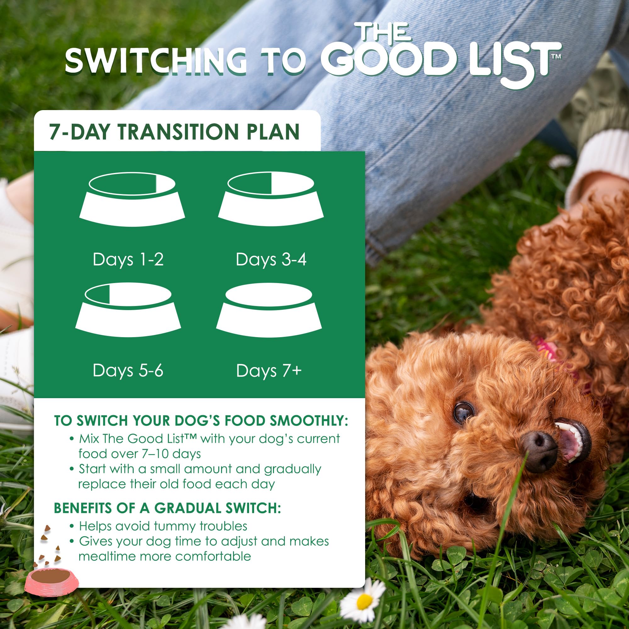 Farmland Traditions – La Bonne Liste, texture tendre, parfait pour chiens difficiles.