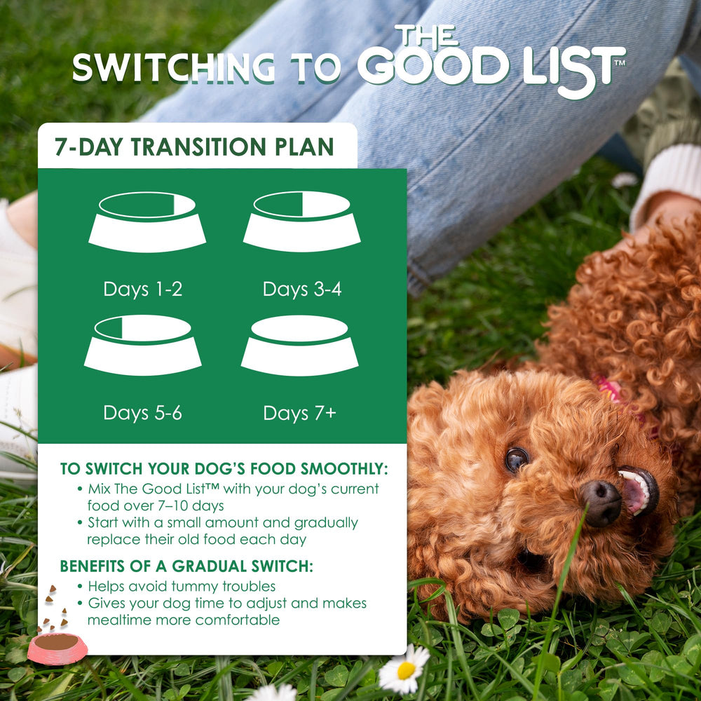 Farmland Traditions – La Bonne Liste, texture tendre, parfait pour chiens difficiles.