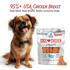 Farmland Traditions Jerky Poulet Morceaux Petits – idéal pour petites bouchées d'entraînement