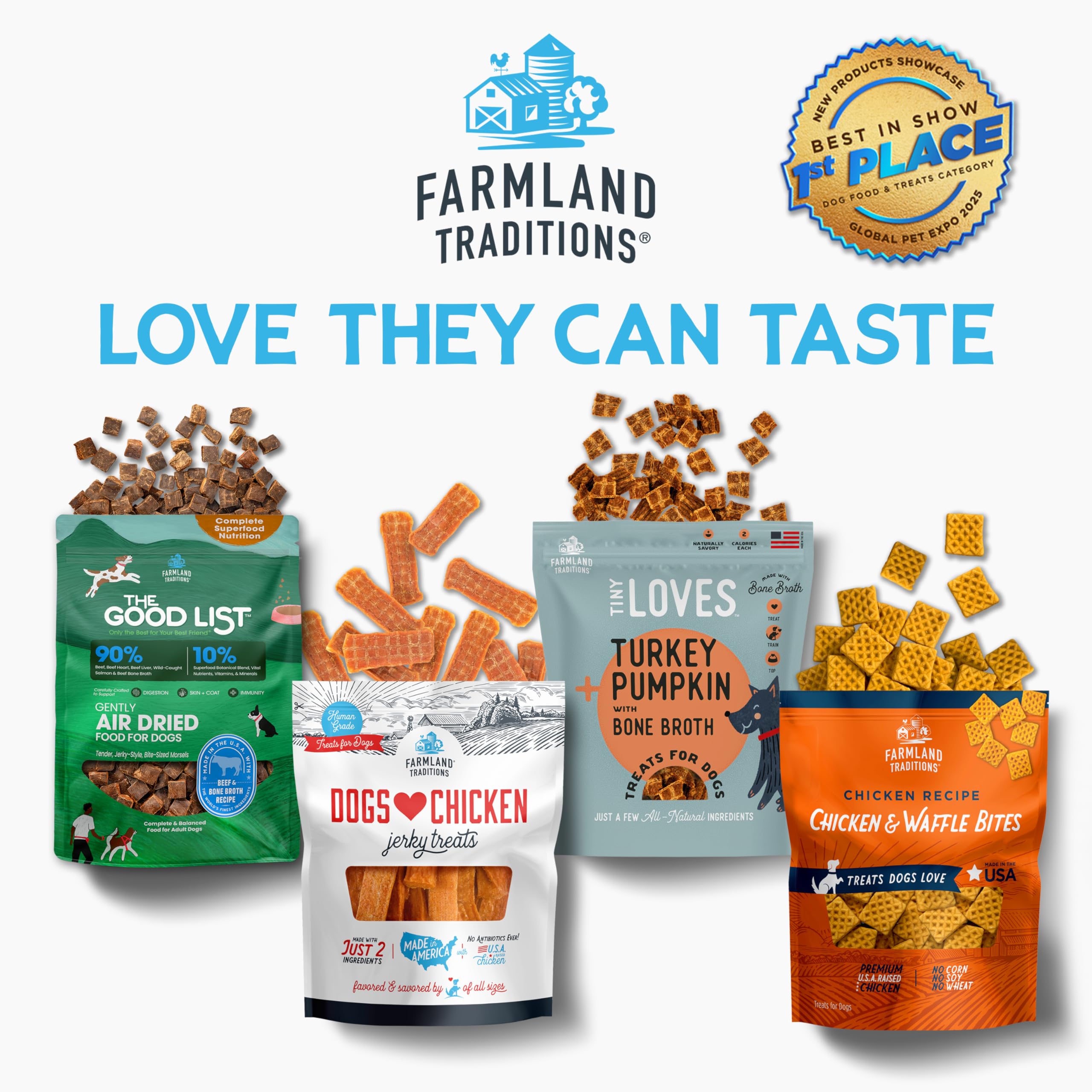 Farmland Traditions Sachet Jerky – sachet refermable pour préserver la fraîcheur