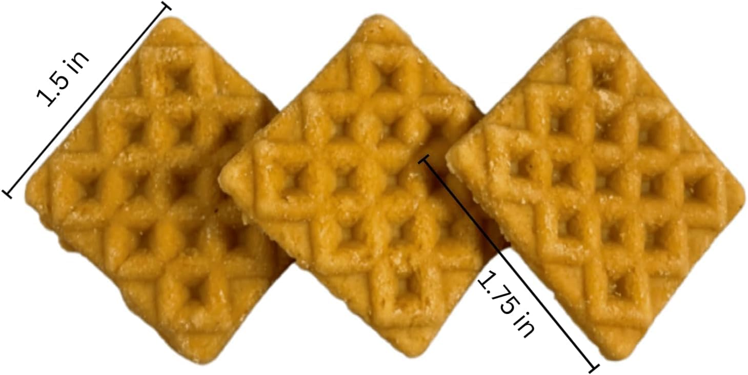 Farmland Traditions texture douce bouchées poulet et gaufre – idéal pour mâcher.