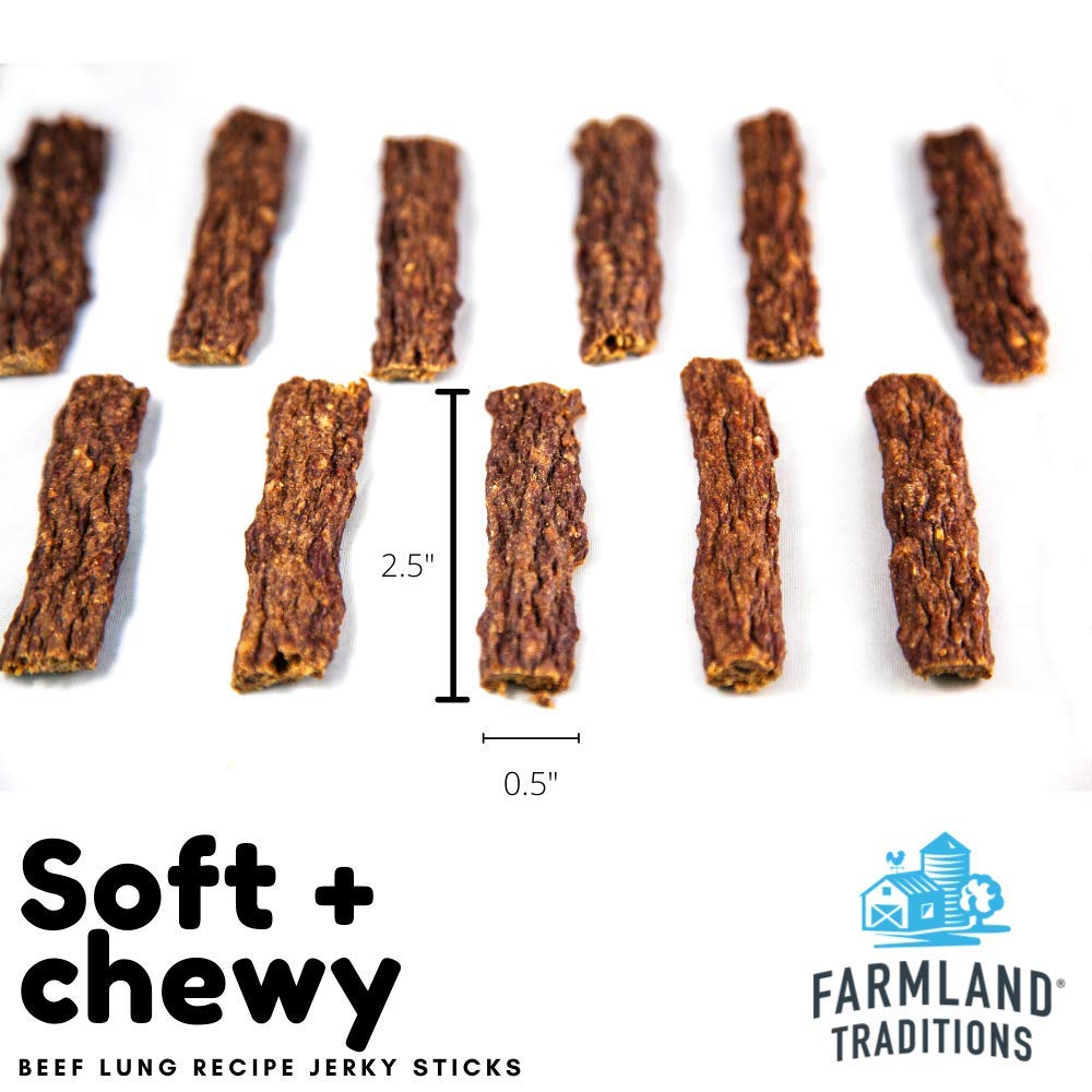 Farmland Traditions Texture-Tendre Jerky: idéale pour des séances d'entraînement positives.