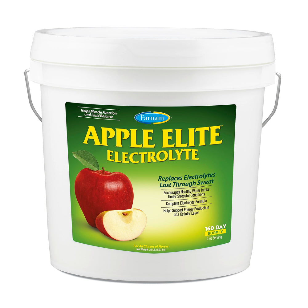 Farnam Apple Elite – emballage poudre électrolytes prête à l'emploi, pratique et fiable