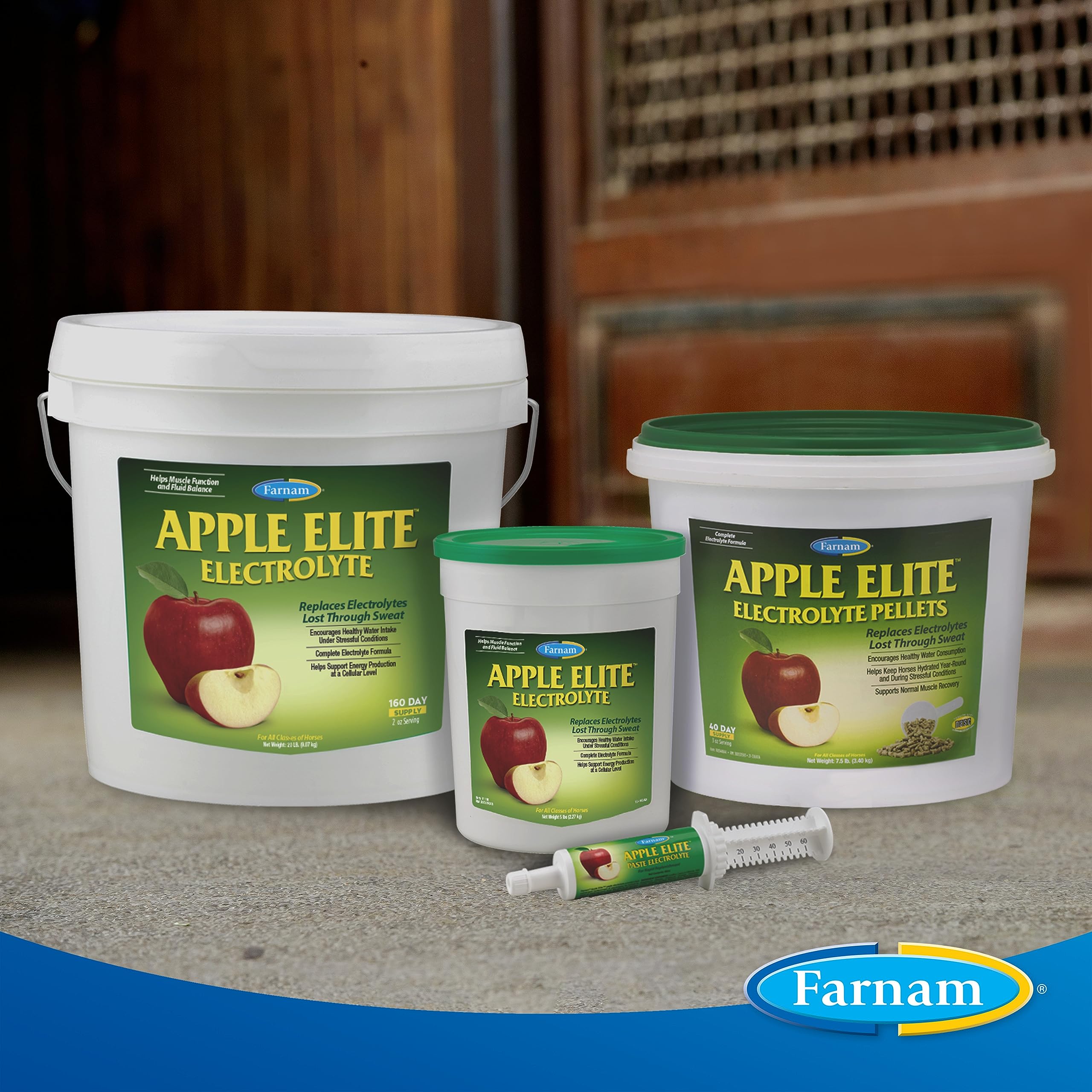 Pour endurance – Apple Elite soutient les besoins en électrolytes des chevaux