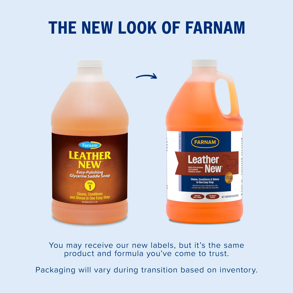 Farnam Savon cuir glycérine - mousse active, élimine la saleté sans abîmer les couleurs.