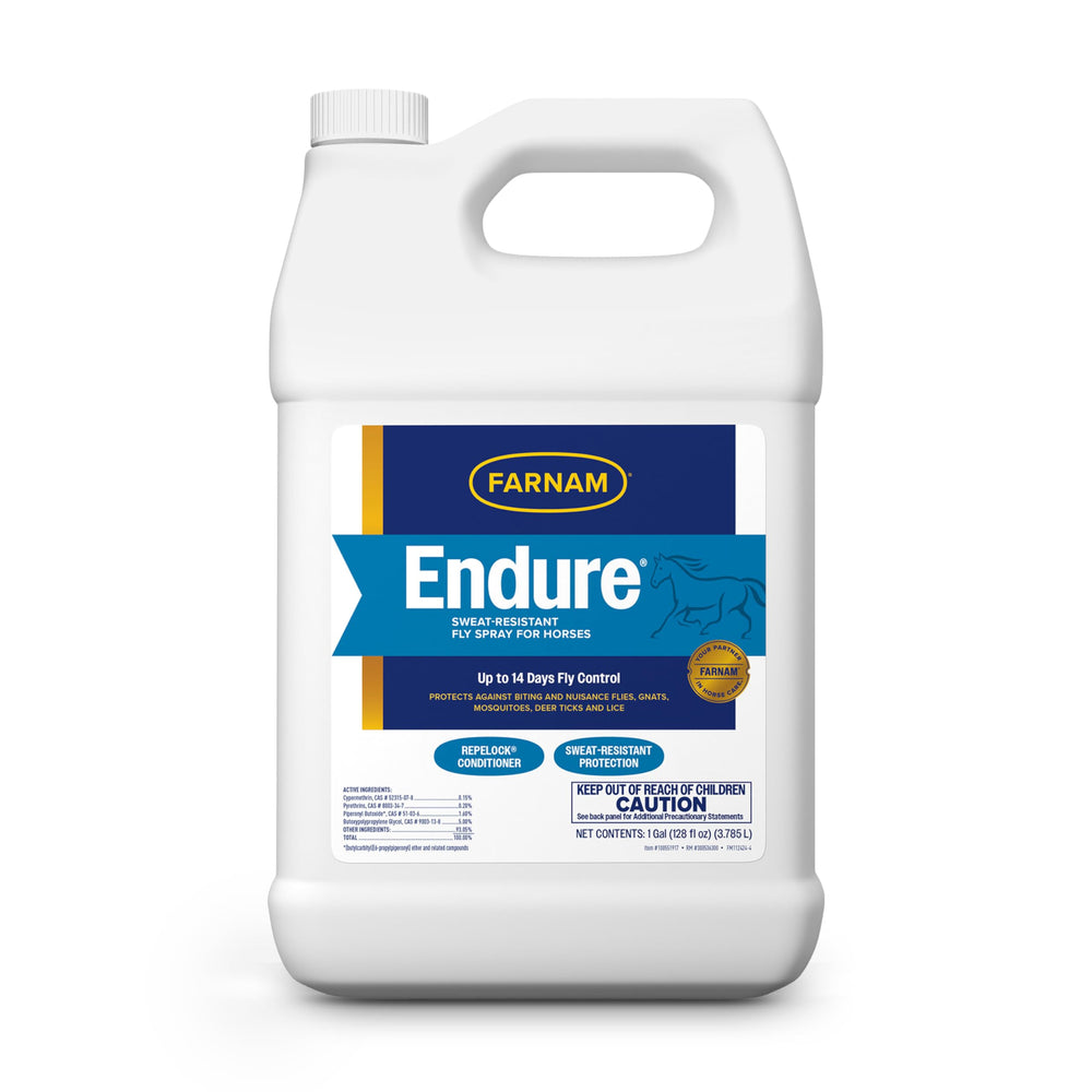 Farnam Endure – bouteille: spray longue durée protégeant le cheval.