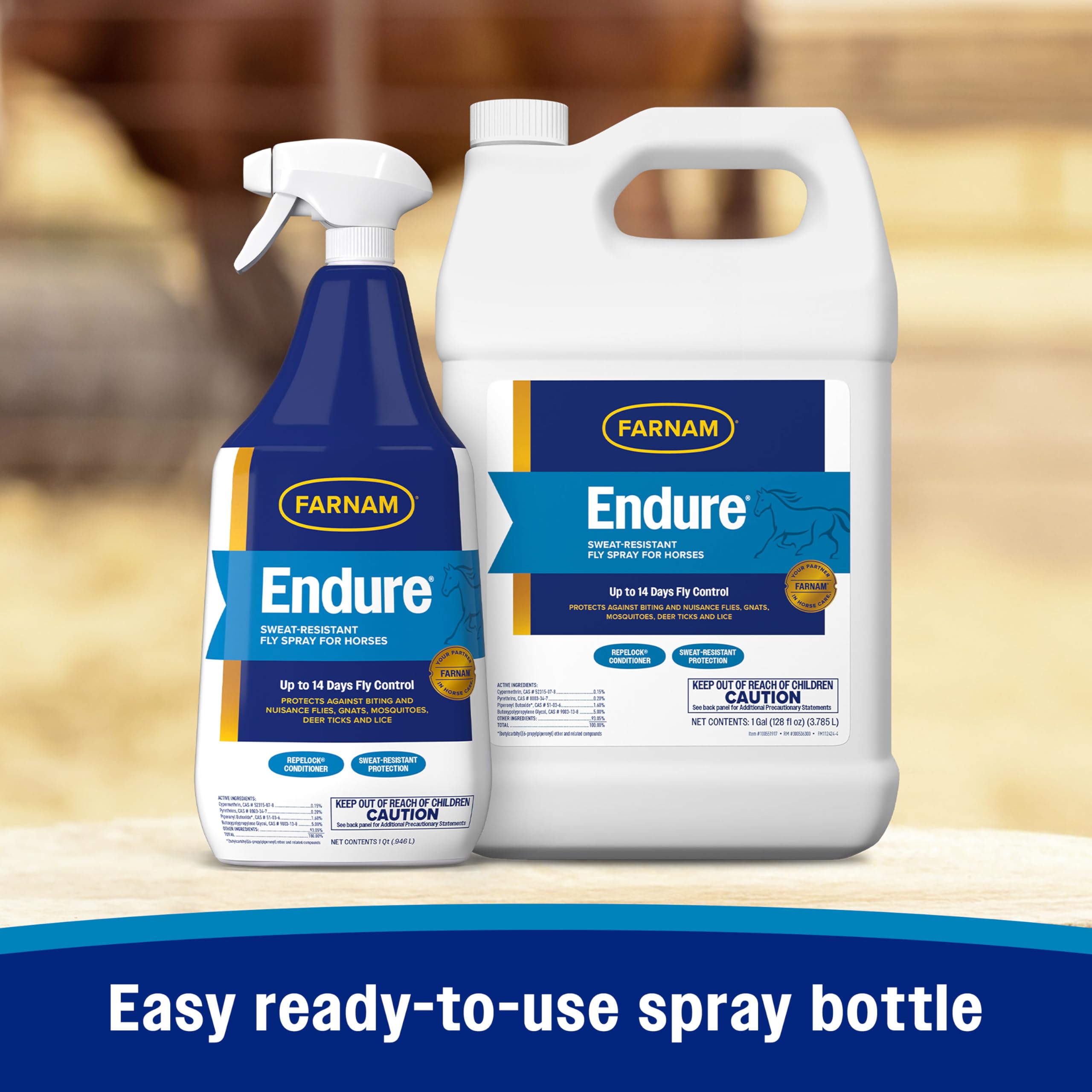 Farnam Endure: application simple pour réduire l’irritation causée par les insectes.