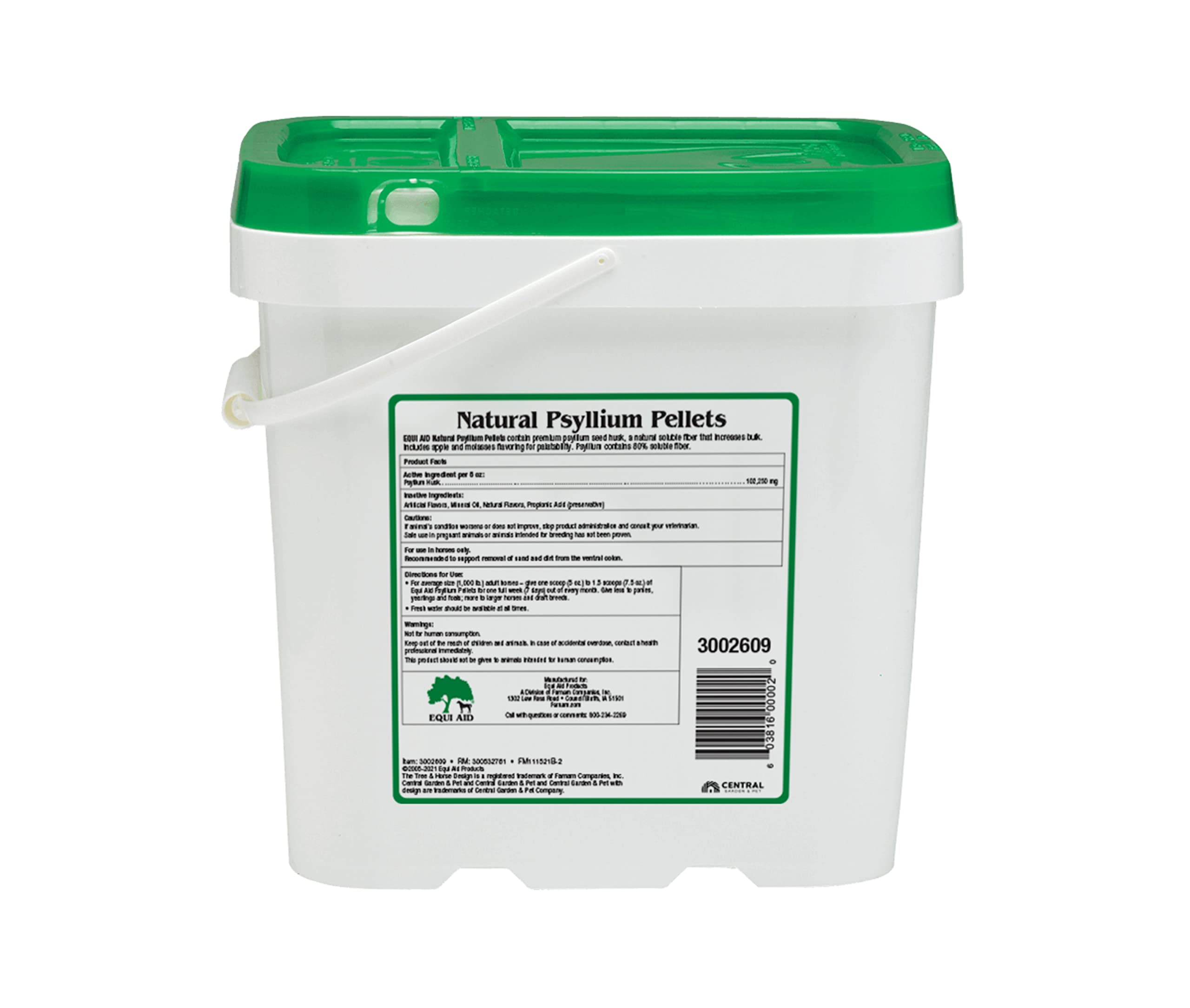 Farnam Equi Aid - pellets psyllium pomme-melasse, appétence et alimentation faciles.
