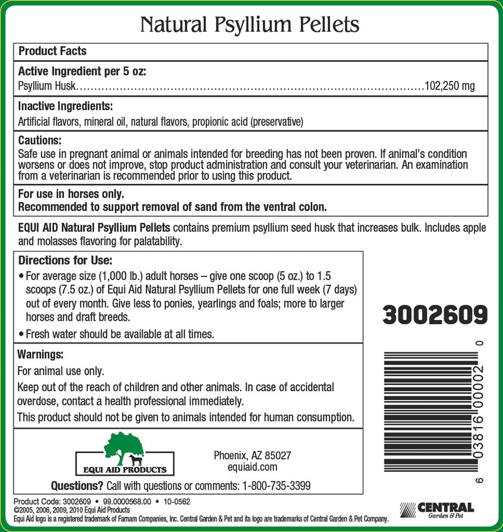 Farnam Equi Aid - usage quotidien, soutien potentiel à la digestion des chevaux.