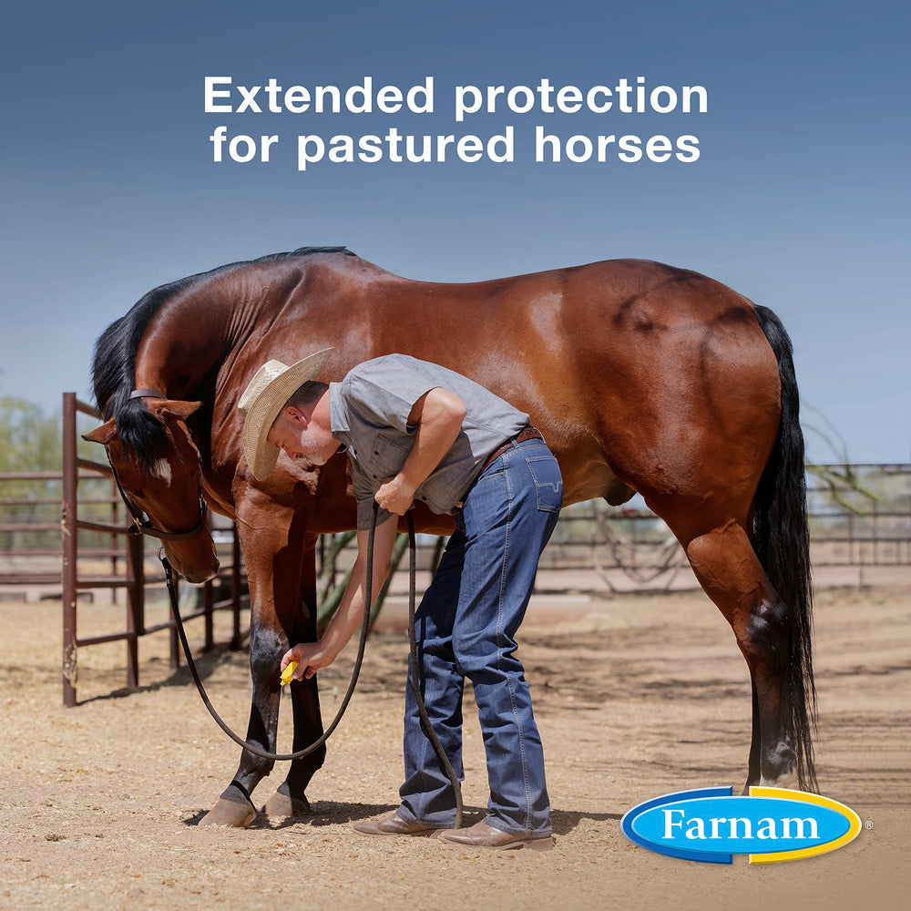 Farnam EQUI-SPOT moustiques virus du Nil occidental: réduction près des pâturages.