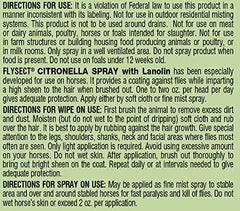 Farnam Equicare Flysect Citronella — odeur citronnée, ambiance plus agréable en écurie.