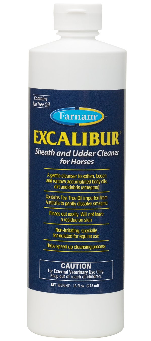 Farnam Excalibur – nettoyeur gaine, bouteille 16oz pour le soin équin.