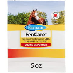 Farnam FenCare Safe-Guard pellets goût pomme, faciles à accepter par le cheval.