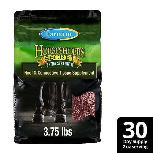 Emballage Farnam Horseshoer’s Secret en contexte de rayon inspirant confiance.